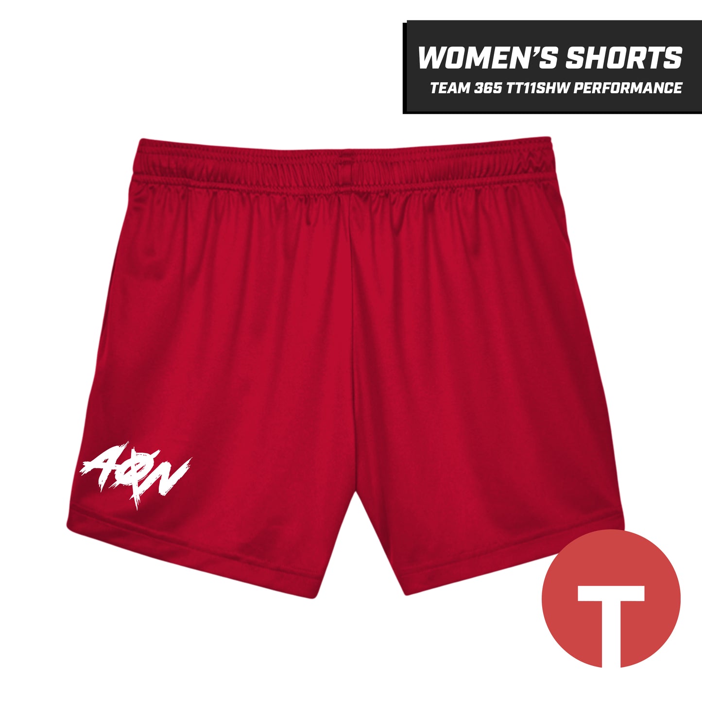 All Or Nothing - Women's Performance Shorts - Team 365 TT11SHW